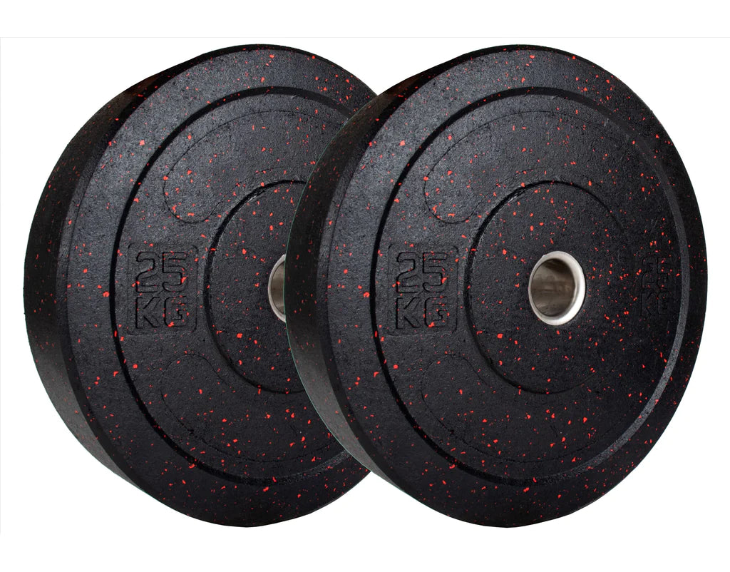 Crumb Speckled Bumper Plates