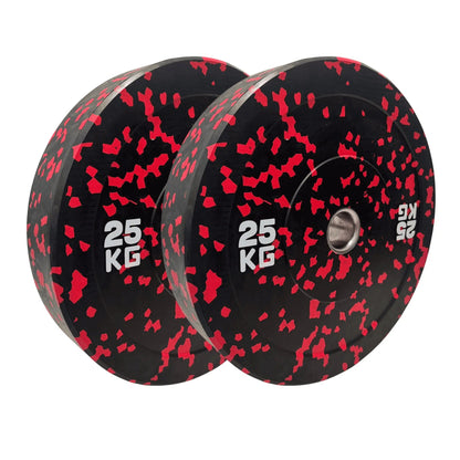 Flek Pattern Bumper Plates