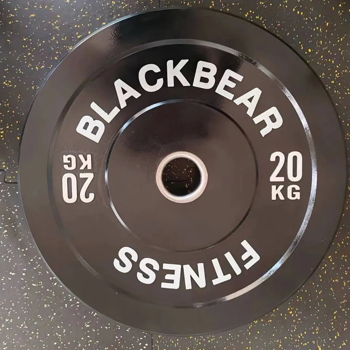 Black Bumper Plates - BlackBear Fitness