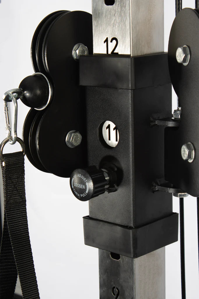 Wall best sale mount pulley