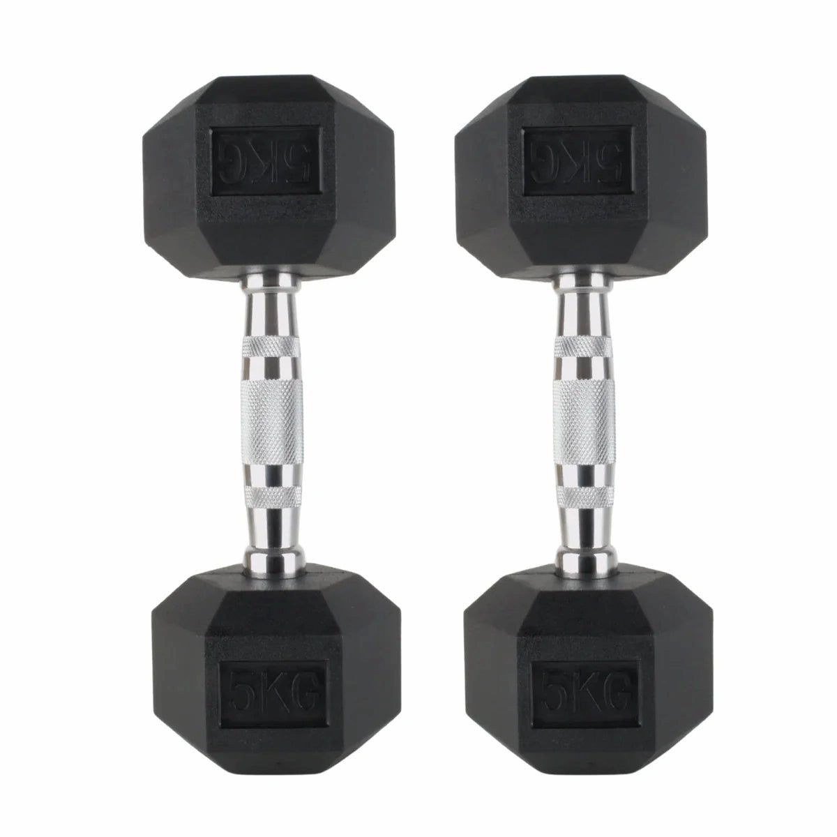 2.5kg-20kg Hex Dumbbell Package + Stand (5 Pairs) - BlackBear Fitness
