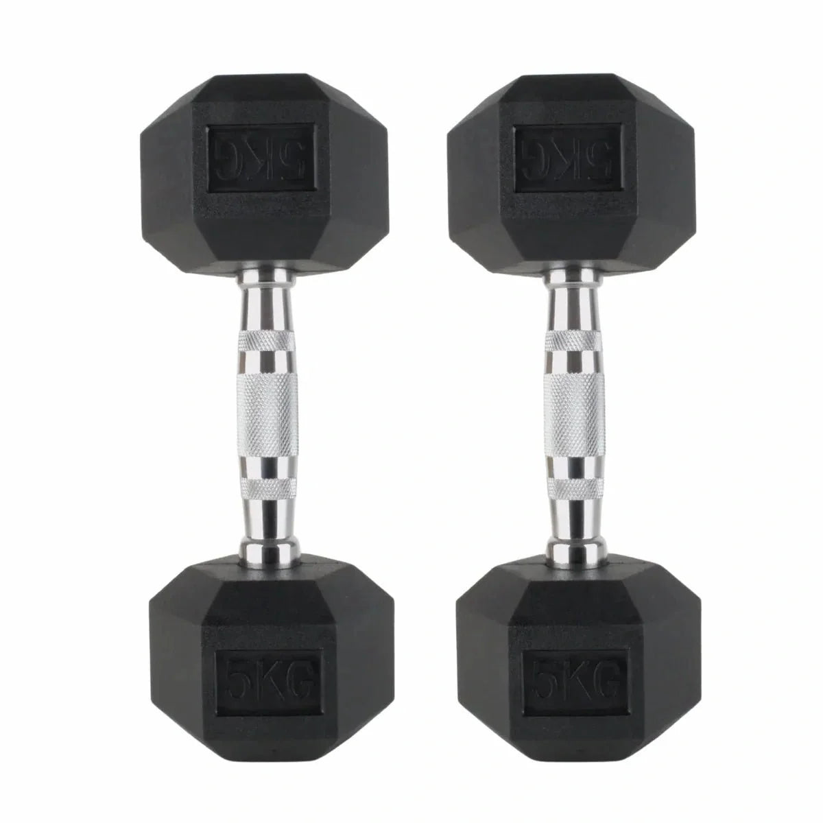 2.5kg-20kg Hex Dumbbell Package + Stand (5 Pairs) - BlackBear Fitness