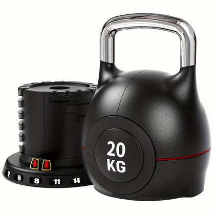 Adjustable Kettlebell 2kg-20kg - 7in1 - BlackBear Fitness