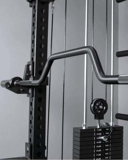 7ft 20kg Cambered Barbell - BlackBear Fitness