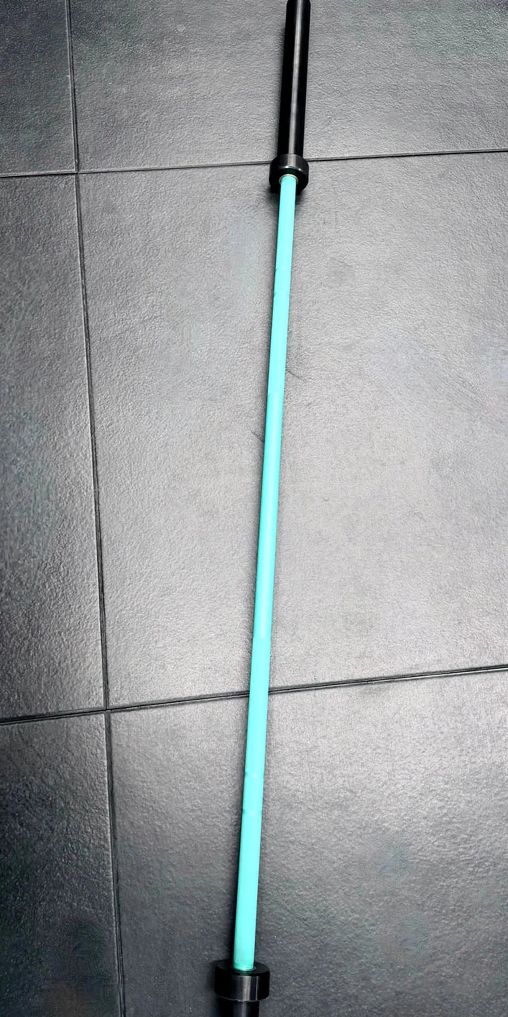 7ft 20kg Teal & Black Olympic Barbell - BlackBear Fitness