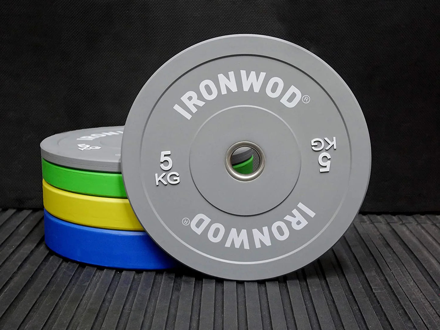 IronWod Coloured Olympic Bumper Plates