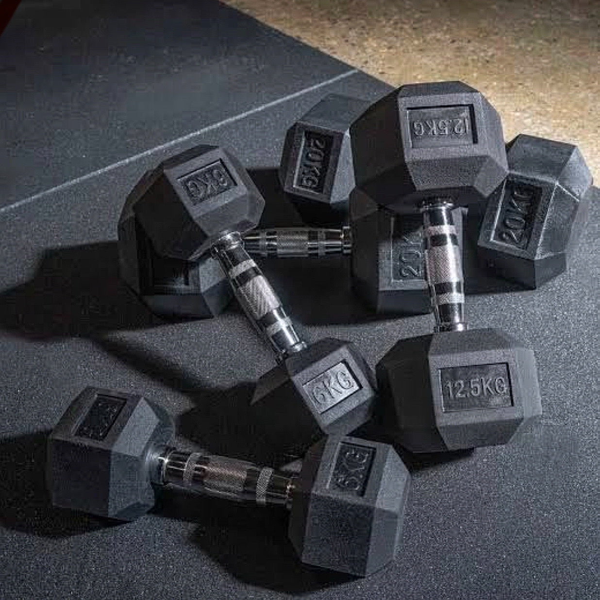 Hex Dumbbells - Pairs
