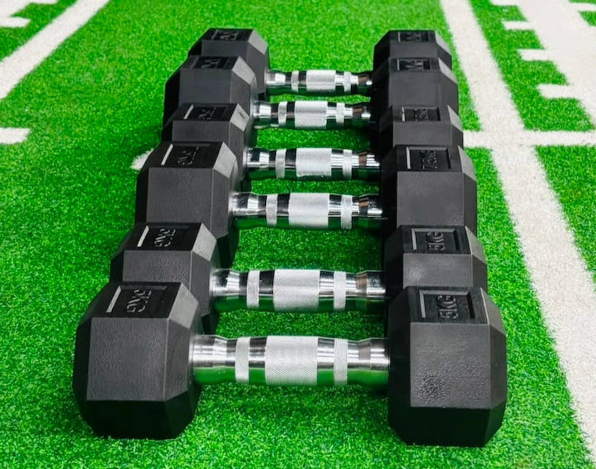 Hex Dumbbells - Pairs