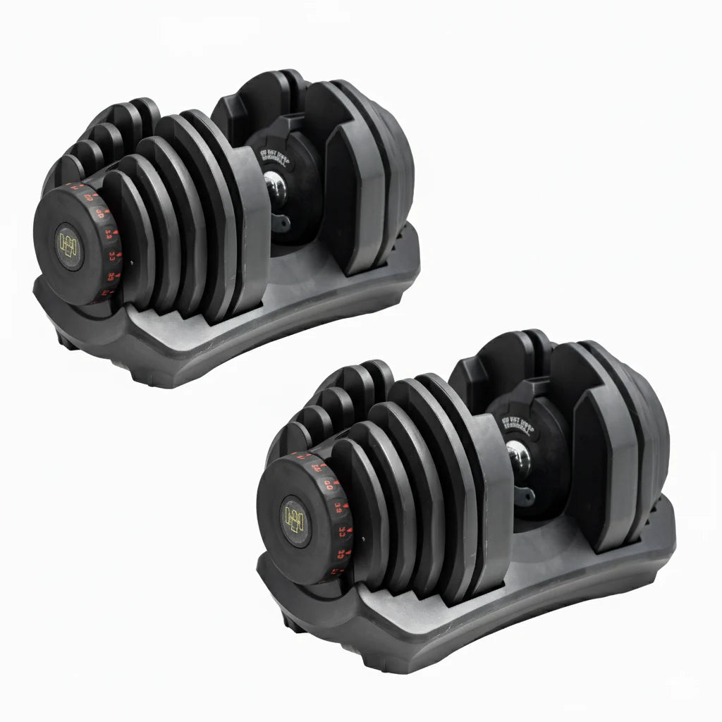 40kg Adjustable Dumbbells & Incline Bench Package