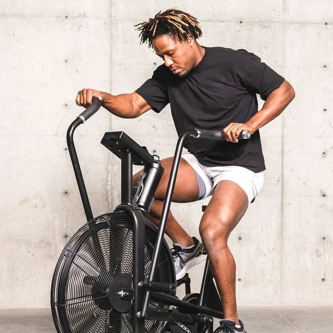 (OVERSTOCK SALE) Air Bike - BlackBear Fitness
