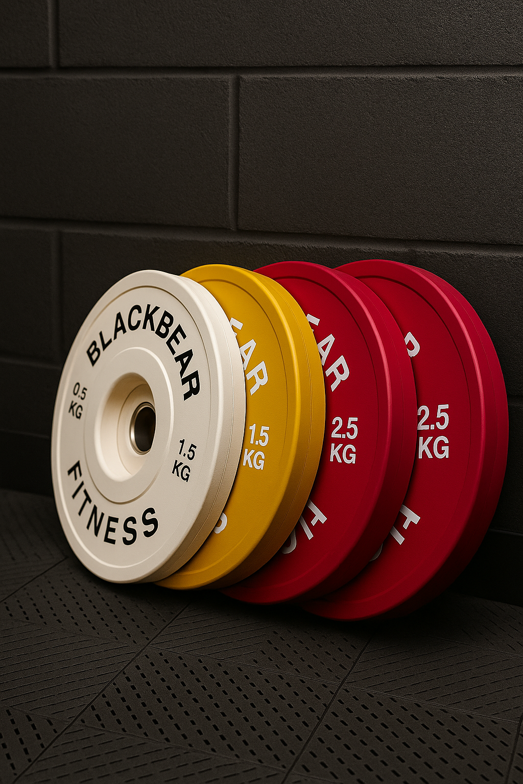 9kg Coloured Change Plate Set