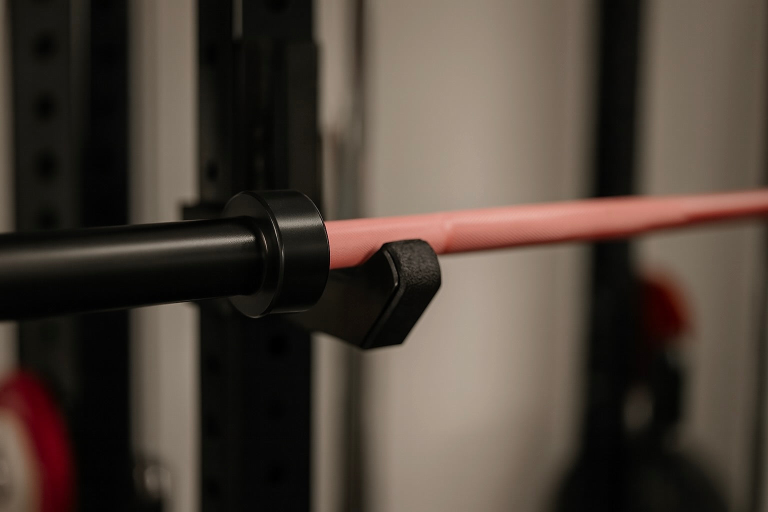 BlackBear Pink & Black 6ft 15kg Olympic Barbell