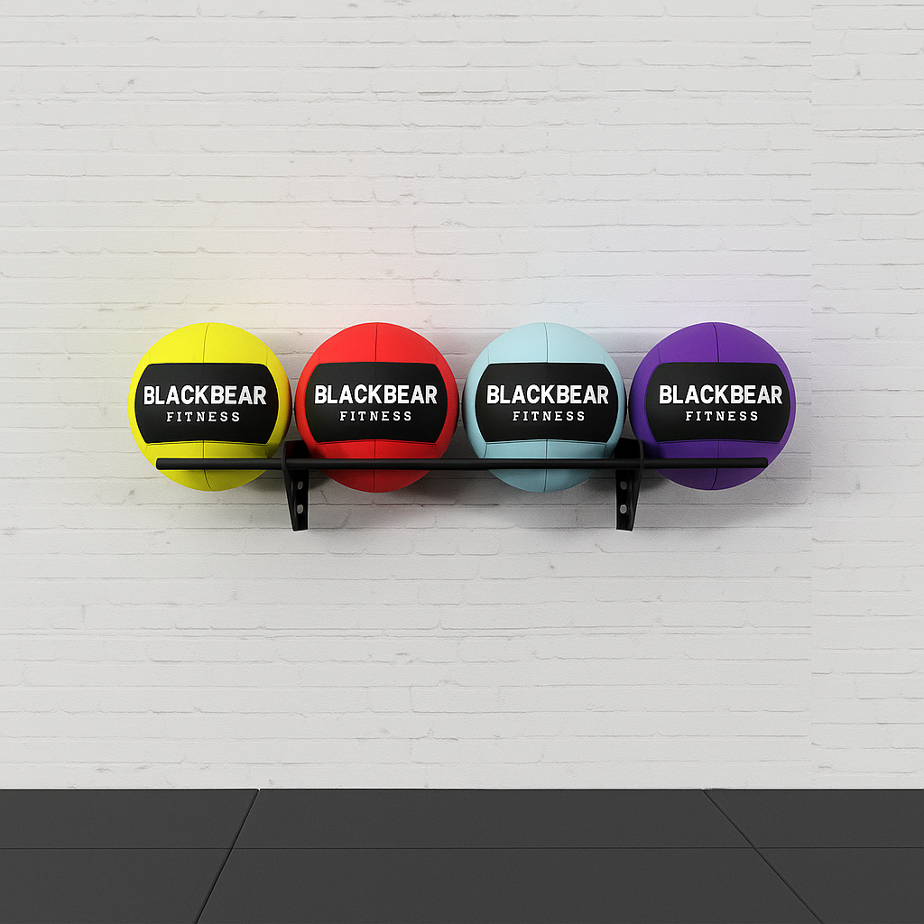 Medicine Ball Wall Storage