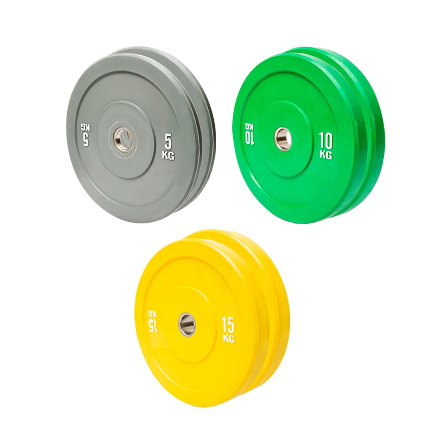 100kg Olympic Bumper Plate Set | Coloured