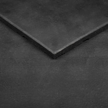 Black 500mm x 500m 20mm Interlocking Flooring Tiles - BlackBear Fitness