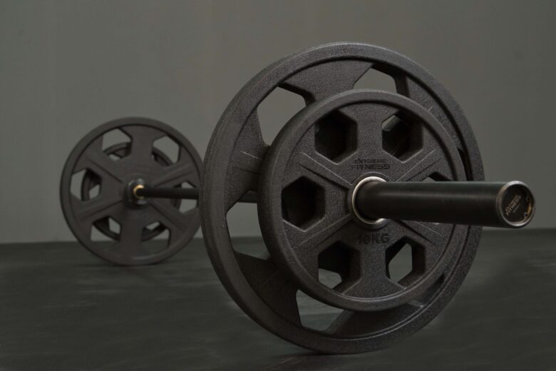 6 Shooter Revolver Olympic Rubber Plates - BlackBear Fitness