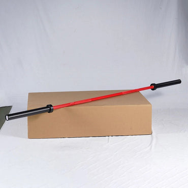 7ft 20kg Red & Black Olympic Barbell - BlackBear Fitness