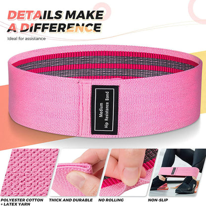 Hip Fabric Resistance Bands