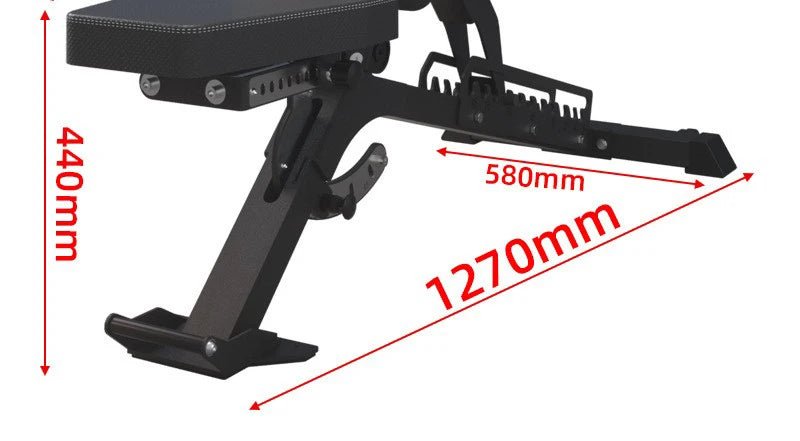 Apex Zero - Gap Commercial Bench - BlackBear Fitness
