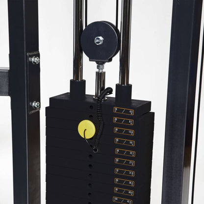 Dual Adjustable Cable Pulley Machine - BlackBear Fitness