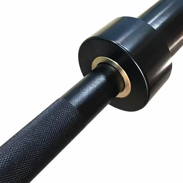 7ft 20kg All Black Olympic Barbell - BlackBear Fitness