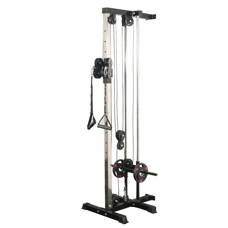 Foundation Plate Loaded Cable Tower - BlackBear Fitness