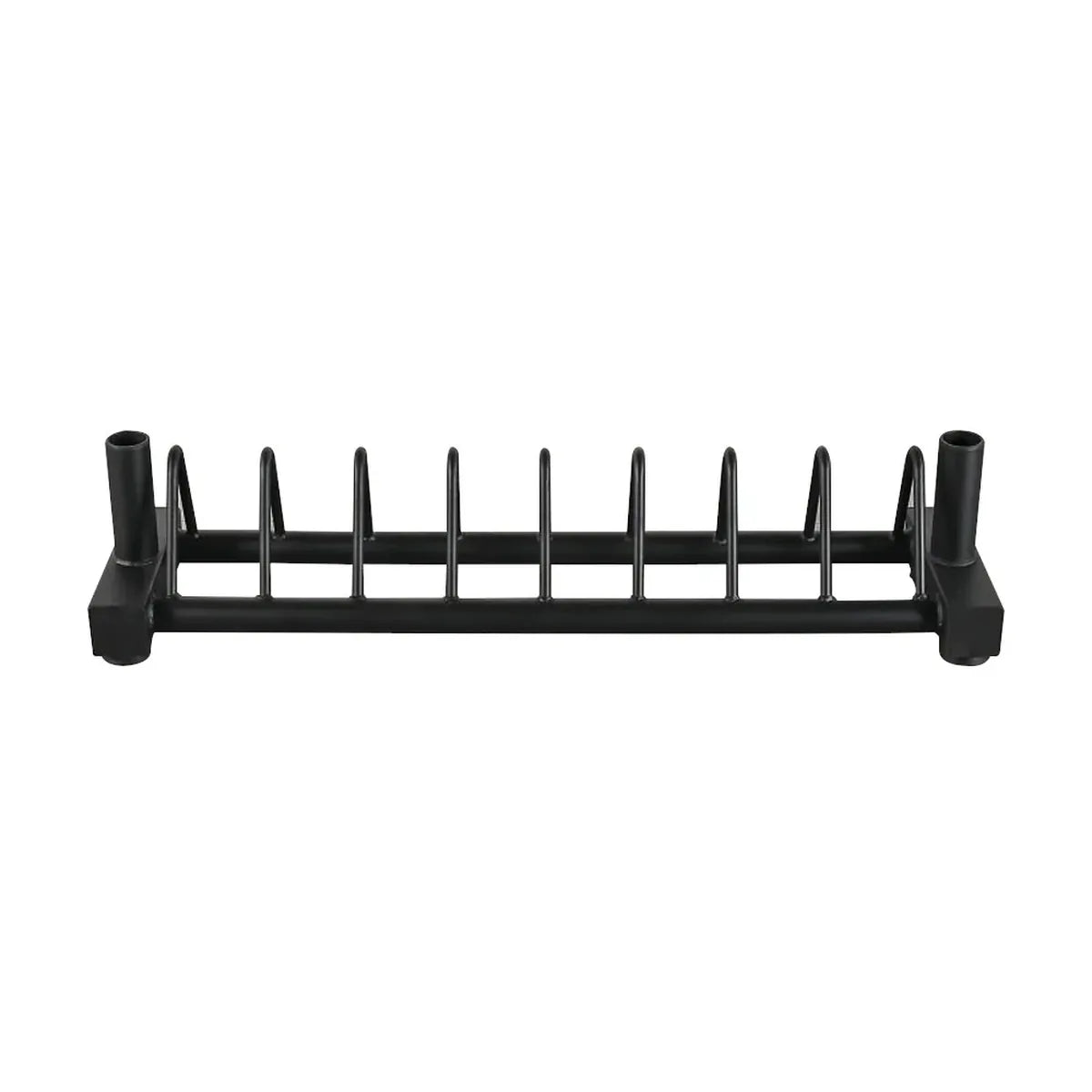 Horizontal Plate Rack & Barbell Stand - BlackBear Fitness