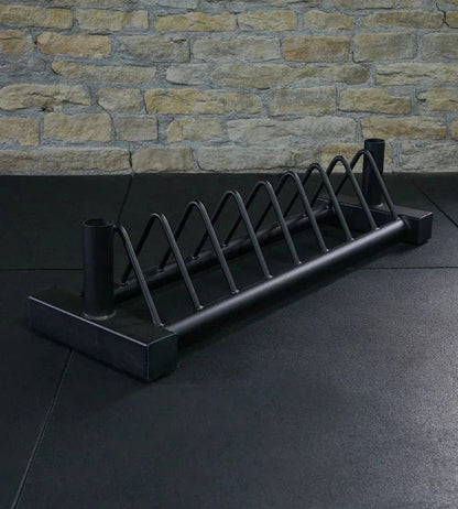 Horizontal Plate Rack & Barbell Stand - BlackBear Fitness