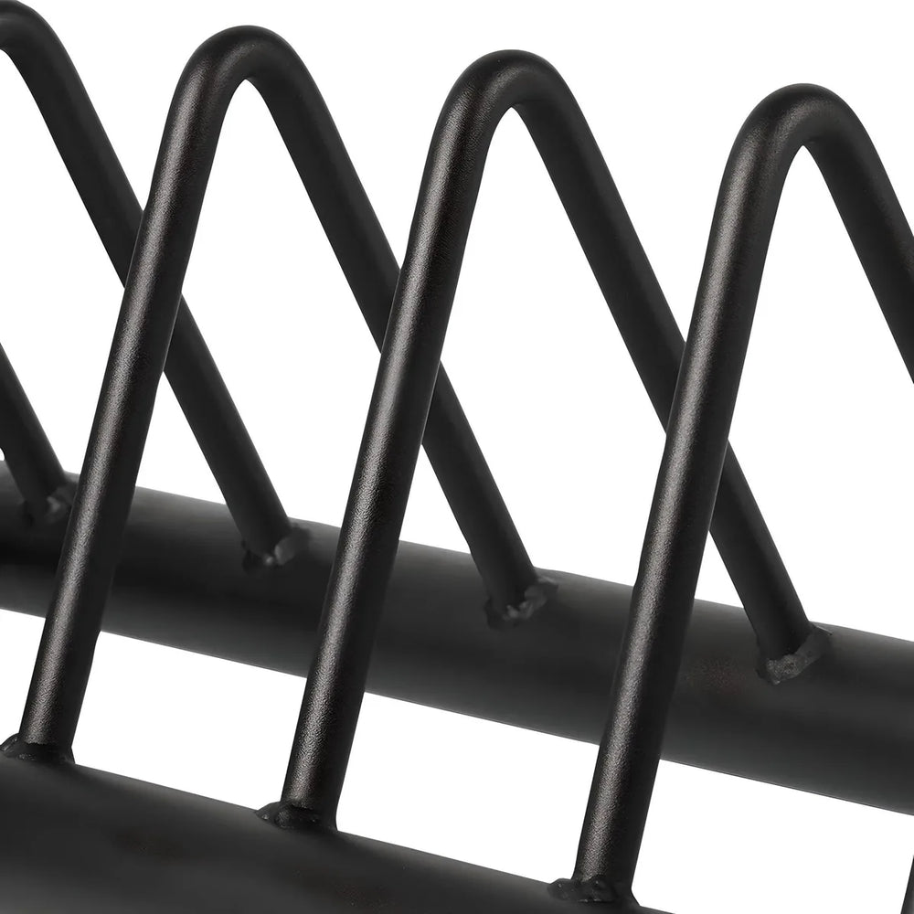 Horizontal Plate Rack & Barbell Stand - BlackBear Fitness