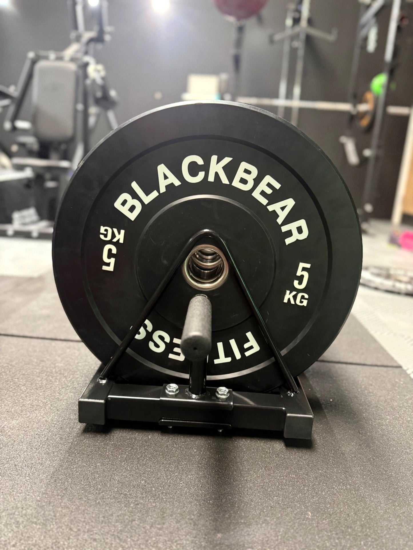 Weight Plate & Barbell Toaster Rack - Compact - BlackBear Fitness