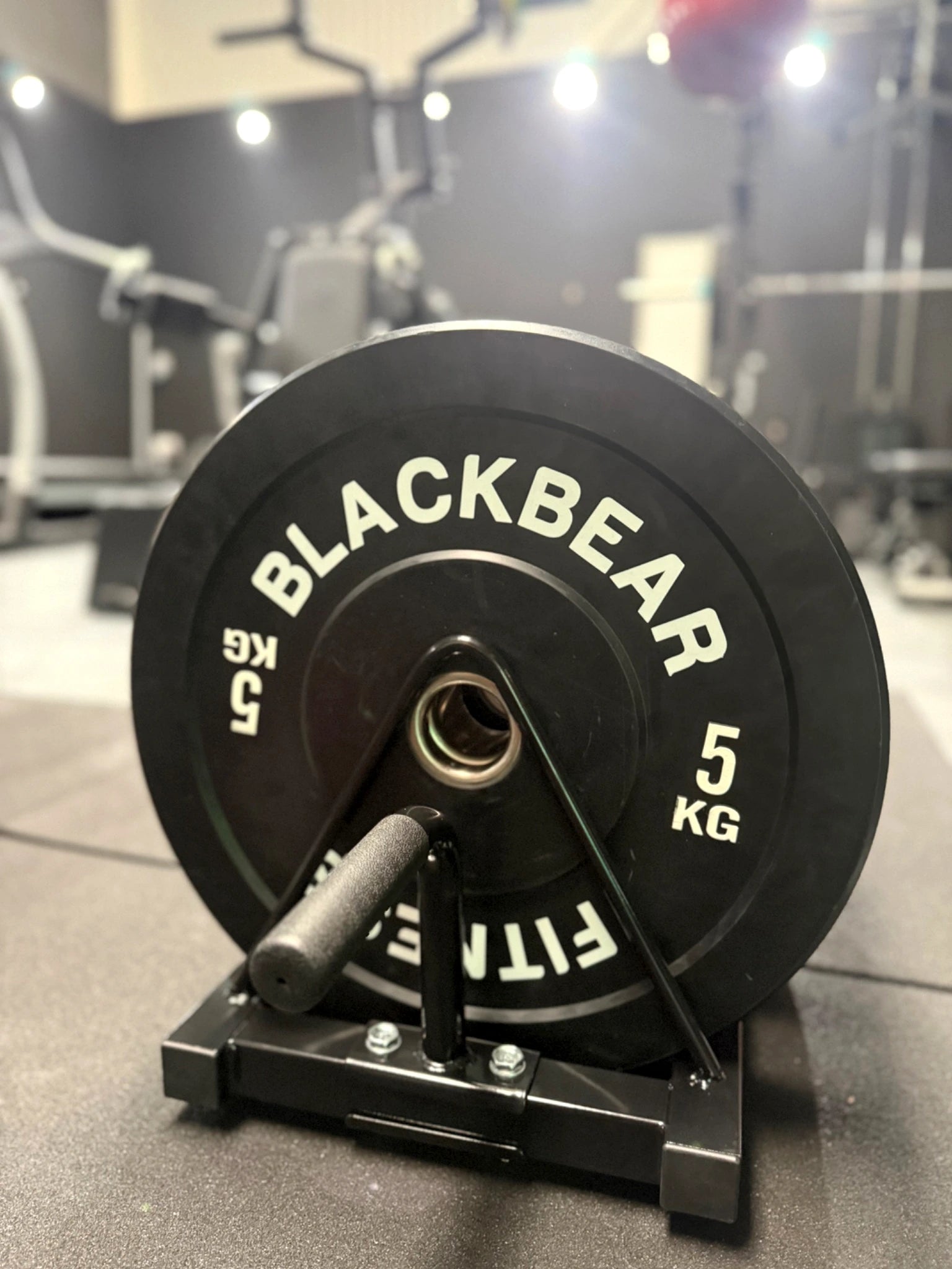 Weight Plate & Barbell Toaster Rack - Compact - BlackBear Fitness