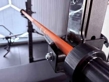 6ft 15kg Orange & Black Olympic Barbell - BlackBear Fitness
