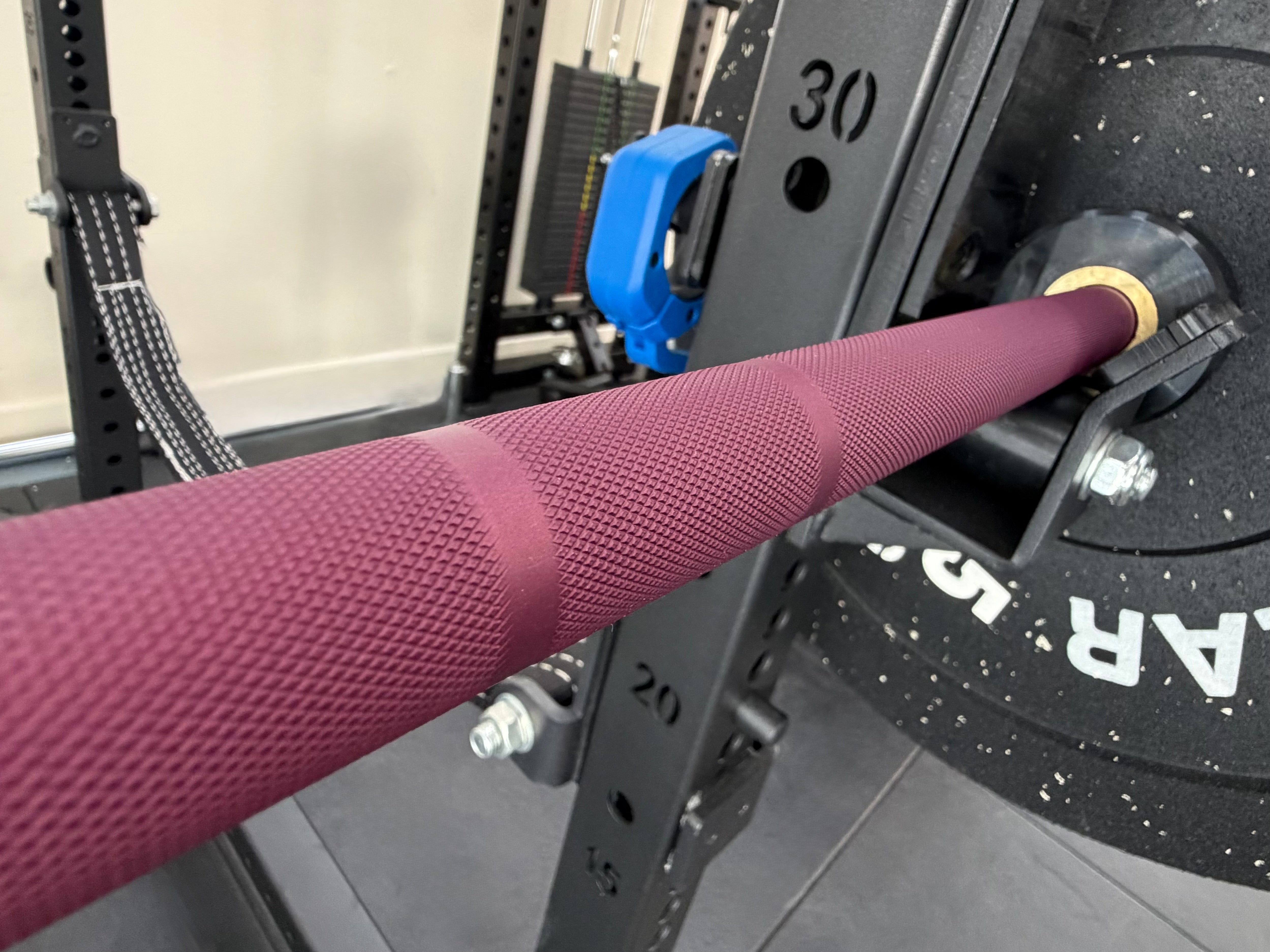 6ft 15kg Purple & Black Olympic Barbell