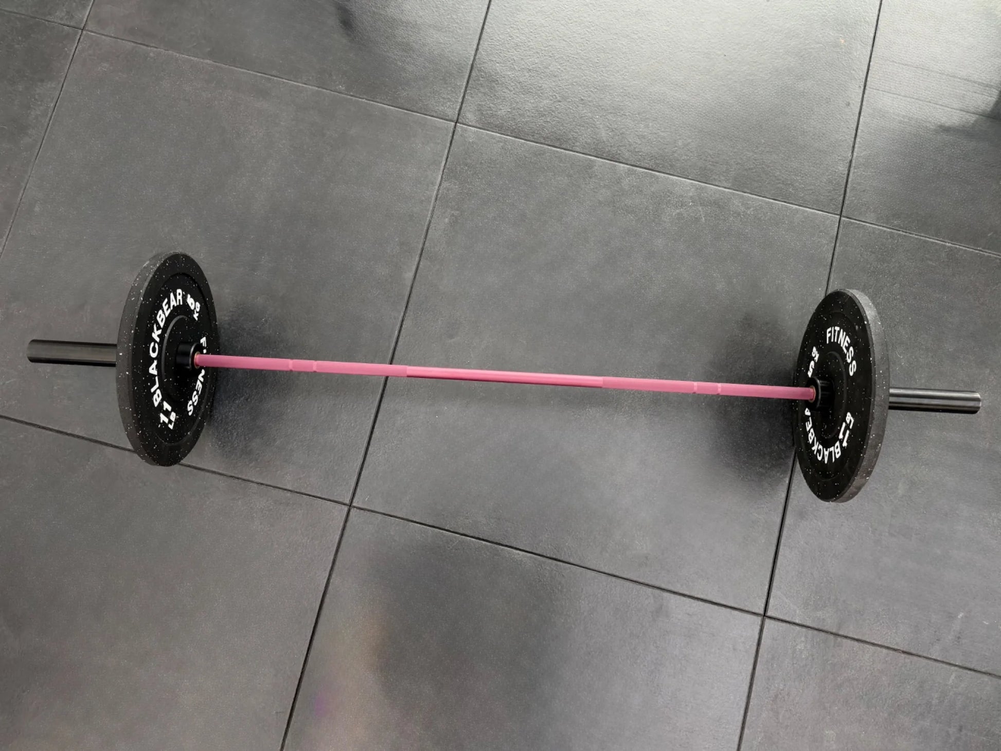 6ft 15kg Purple & Black Olympic Barbell - BlackBear Fitness