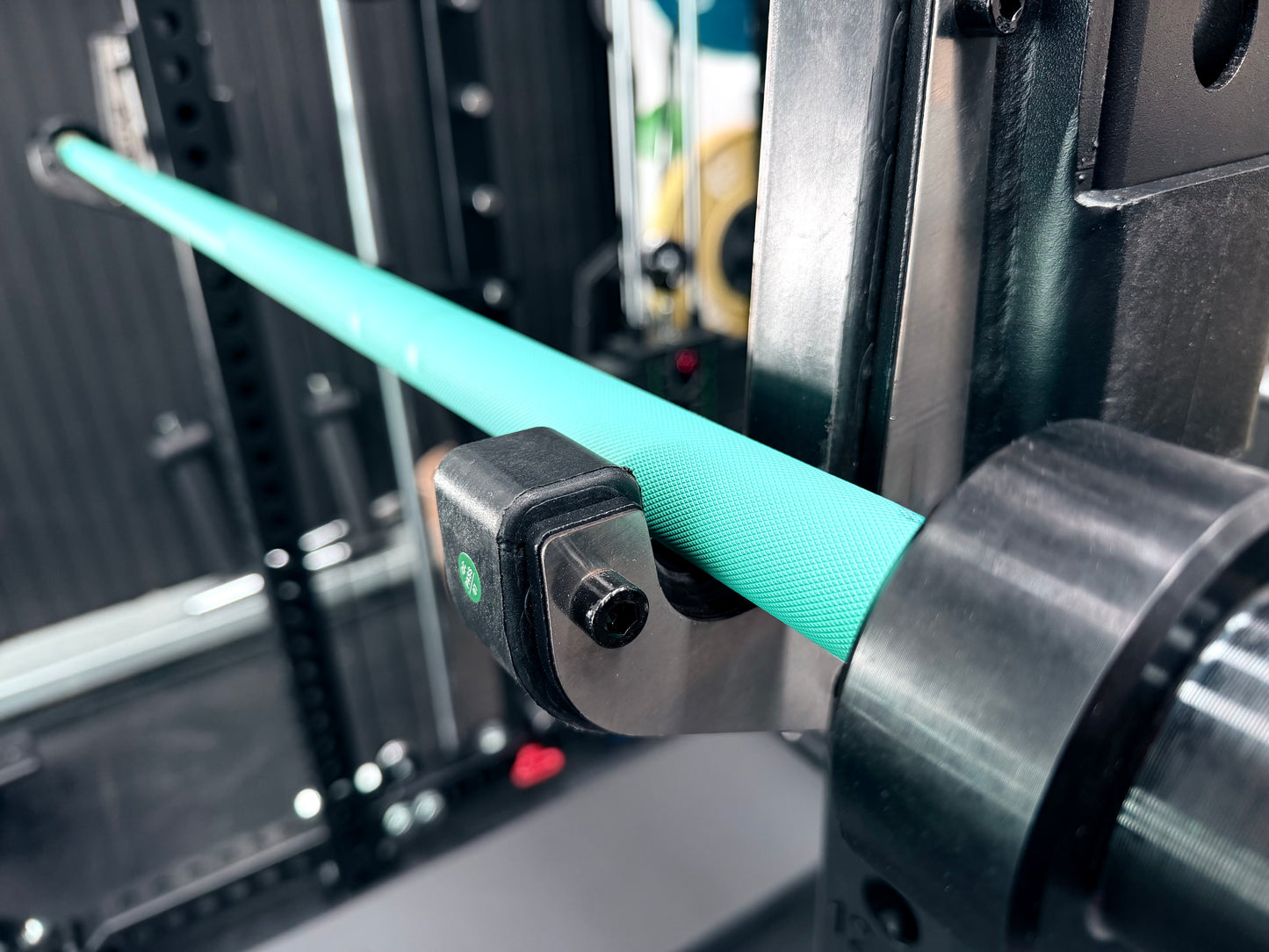 7ft 20kg Teal & Black Olympic Barbell