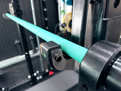 7ft 20kg Teal & Black Olympic Barbell