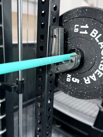 7ft 20kg Teal & Black Olympic Barbell