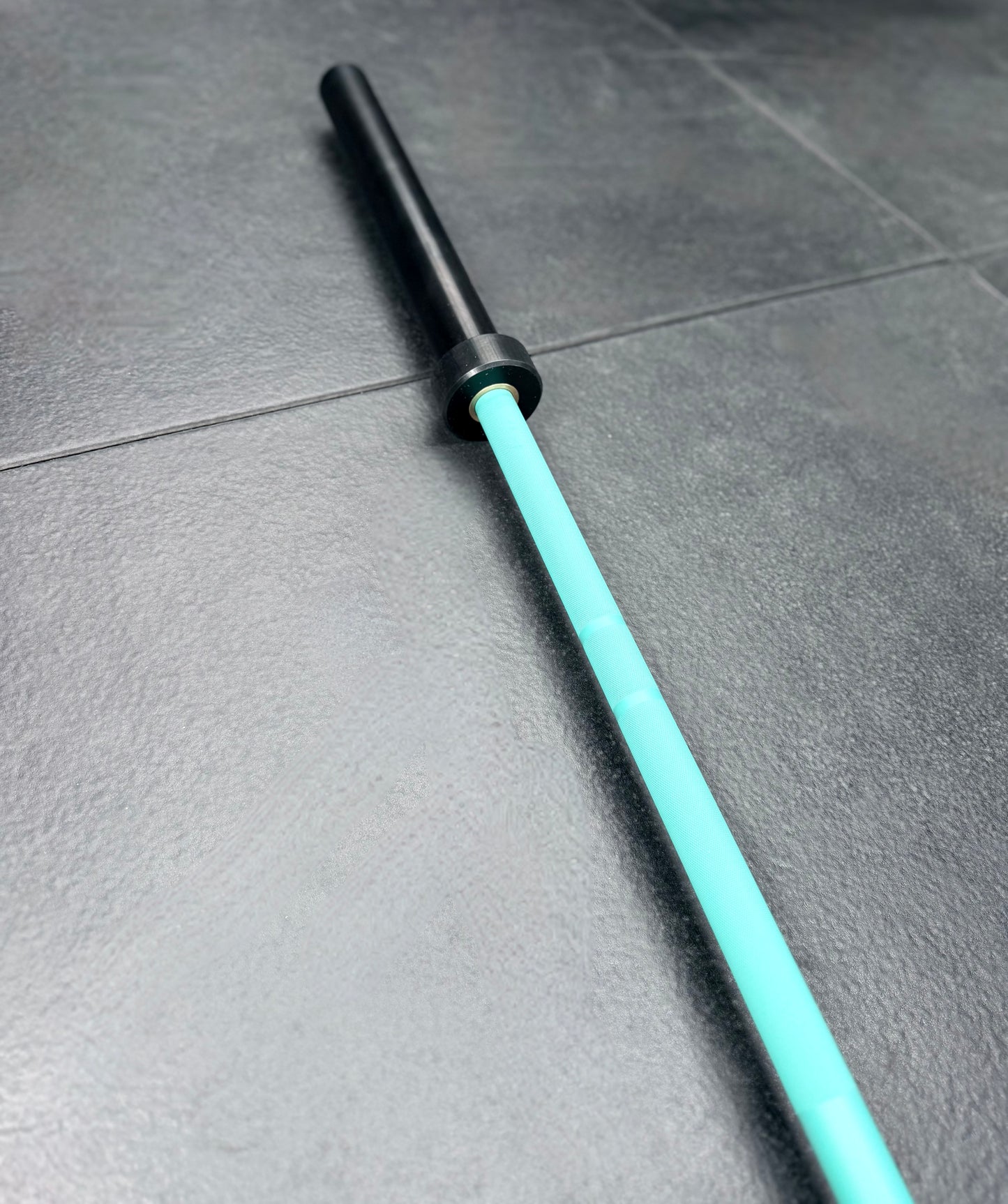 7ft 20kg Teal & Black Olympic Barbell
