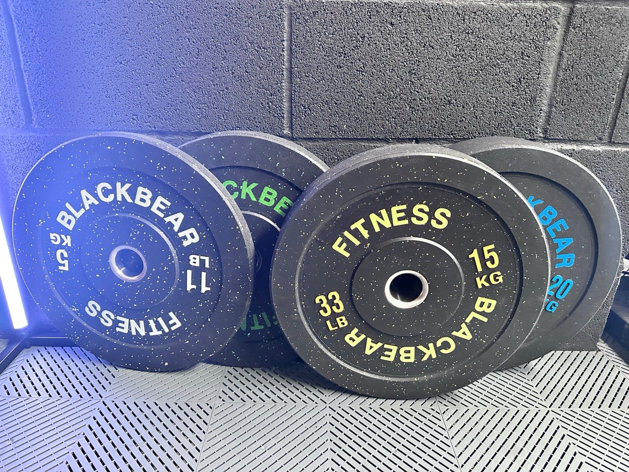 Hi - Temp Bumper Plates - BlackBear Fitness