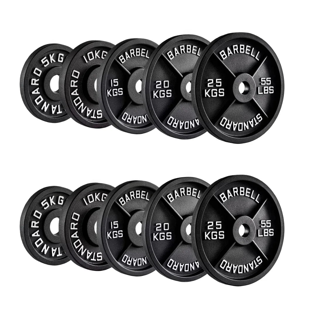 Black Iron Weight Plates - BlackBear Fitness