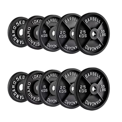 Black Iron Weight Plates - BlackBear Fitness