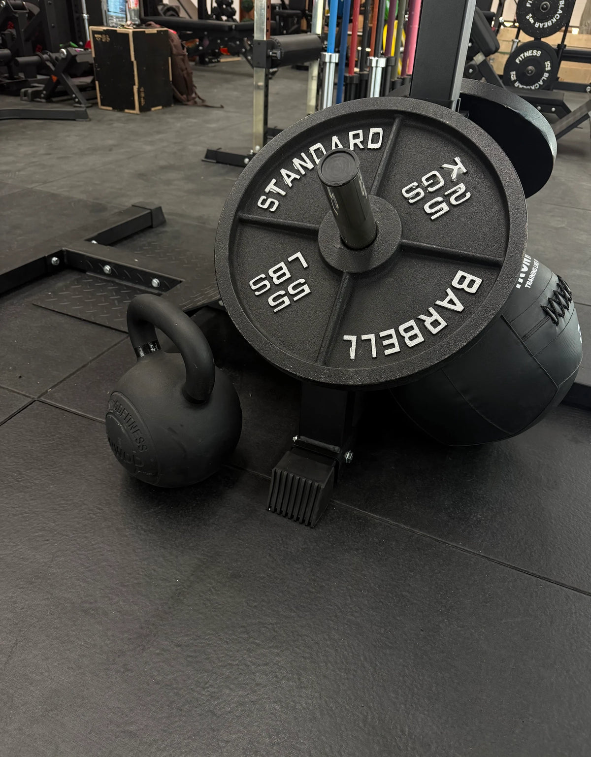 Black Iron Weight Plates