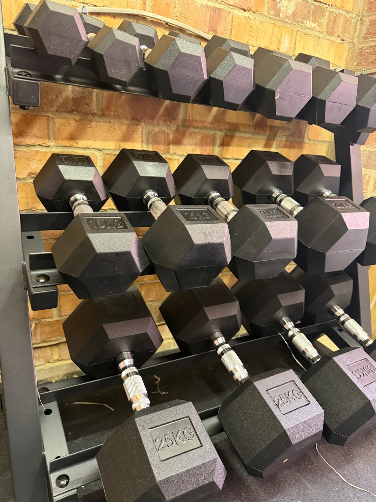 Hex Dumbbells - Pairs
