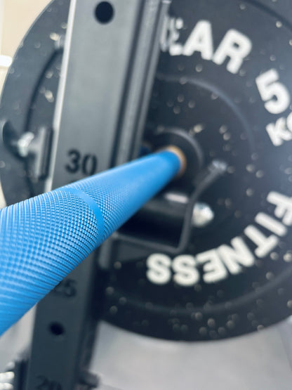 Apex 7ft 20kg Cerakote Blue Power Barbell