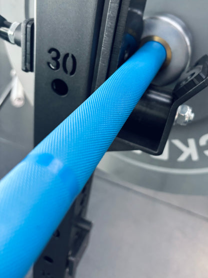 7ft 20kg Cerakote Blue Olympic Barbell