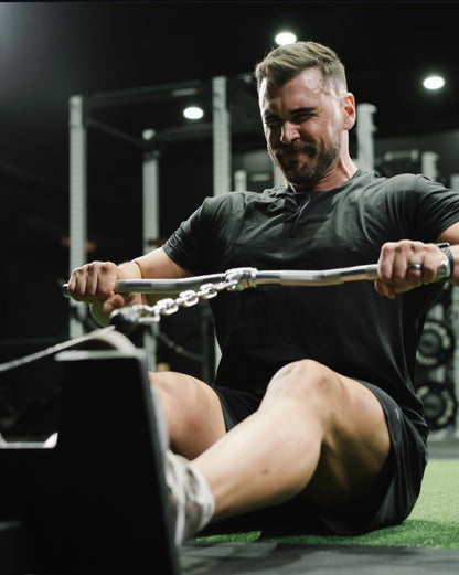 EX DEMO - 3 in 1 Commercial Lat Pulldown, Low Row & Pulley System