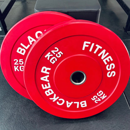 Coloured Bumper Plates - BlackBear Fitness