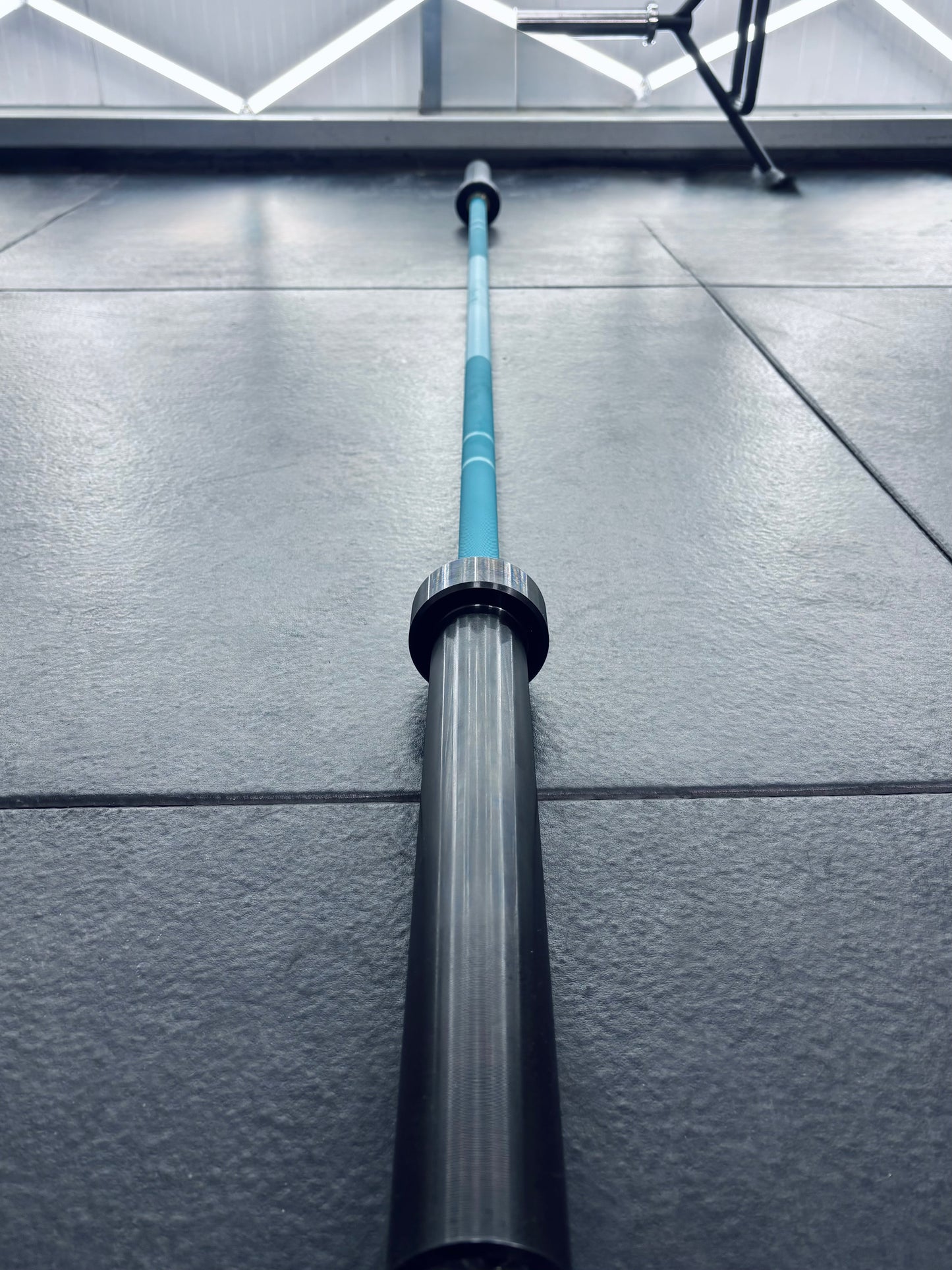 6ft 15kg Teal & Black Olympic Barbell