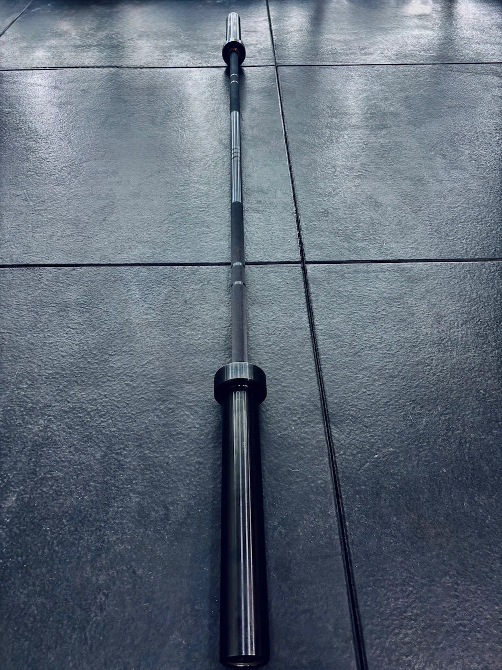 7ft 20kg All Black Olympic Barbell