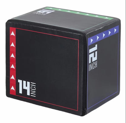12'x 14' x 16' Soft Plyo Box - BlackBear Fitness
